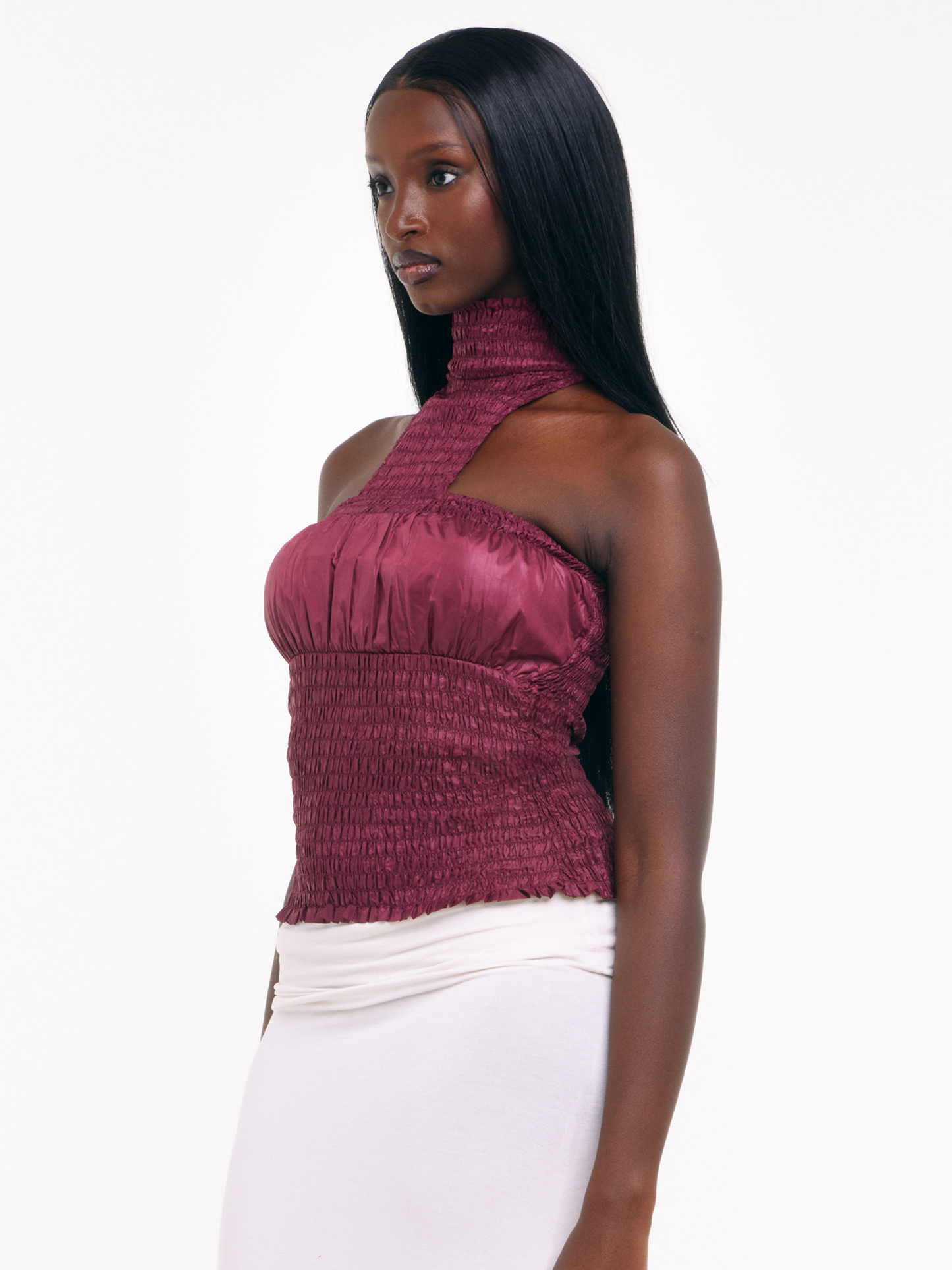 Oil Shirred Top
