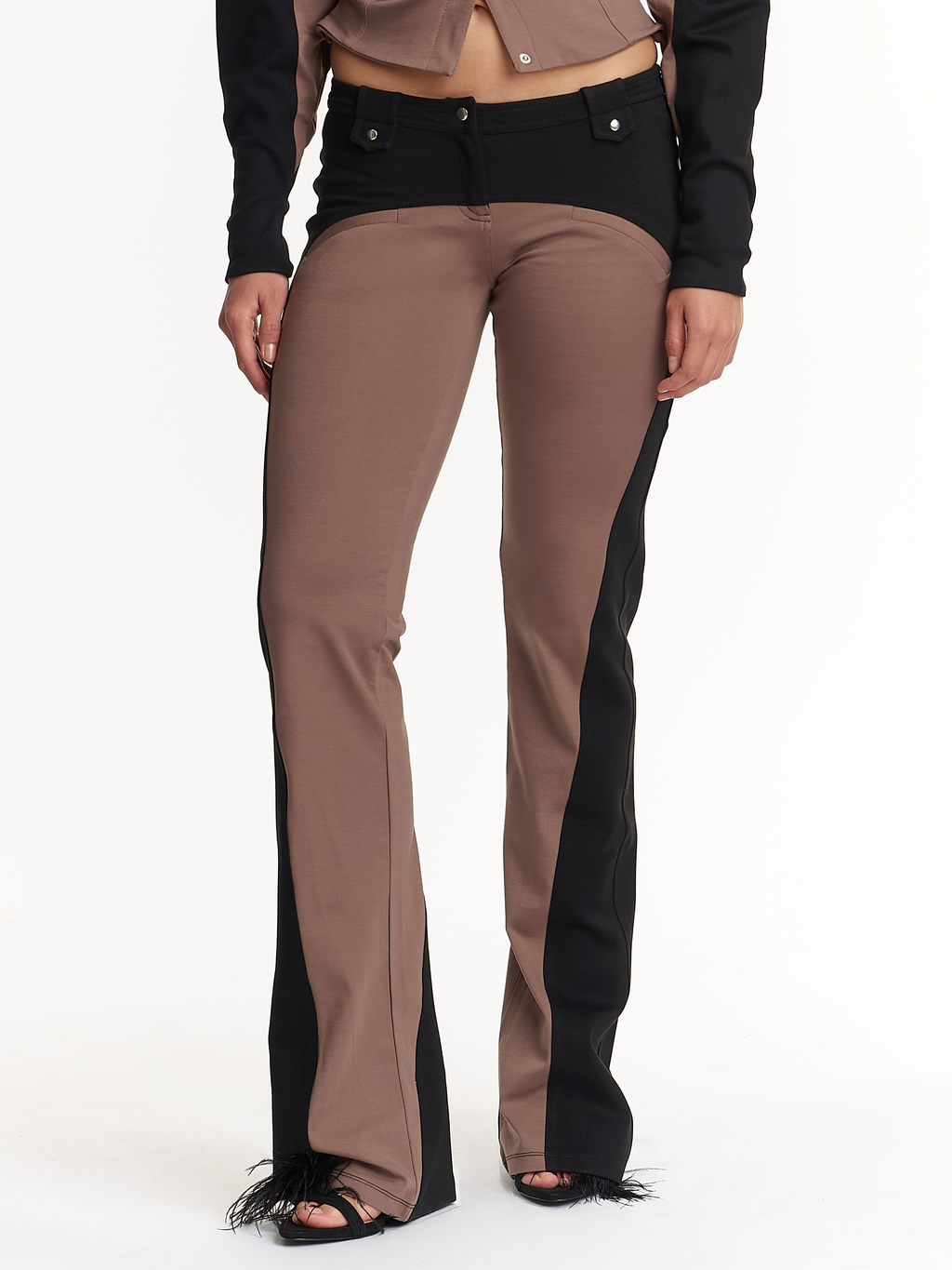 Arc Knit Trousers [Sample]