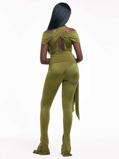 Origami Tie Pant