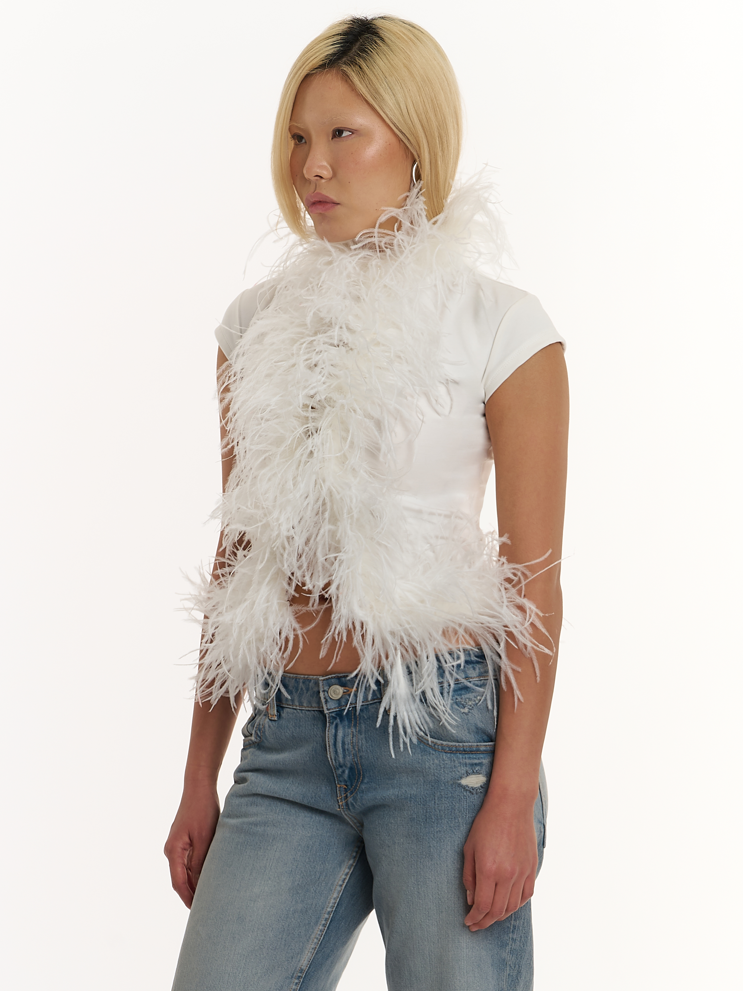 Plume Knit Blouse