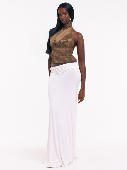 Oil Shirred Top