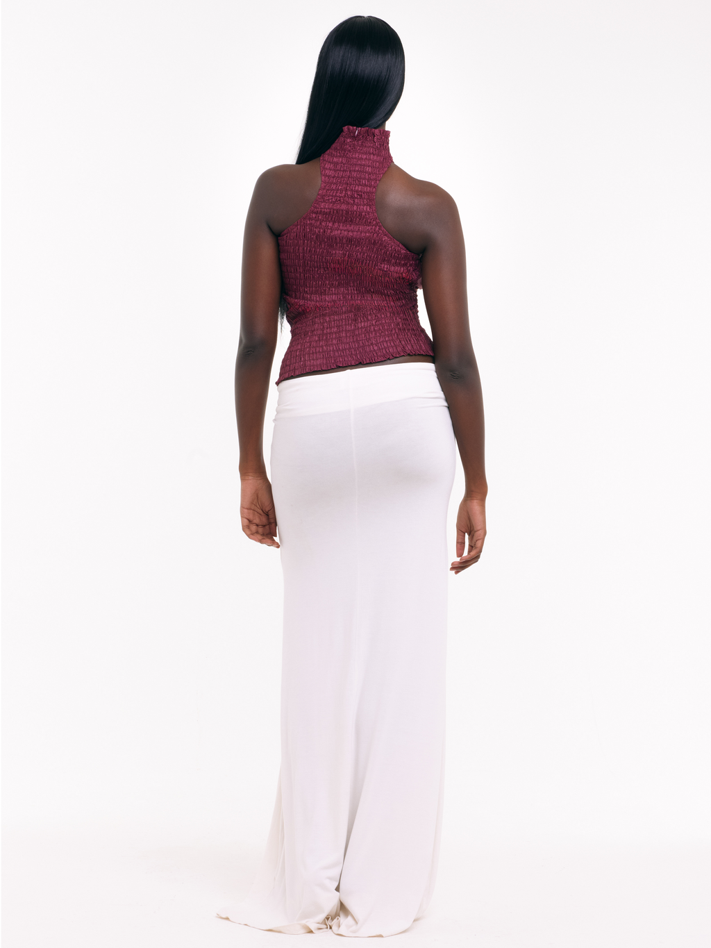 Oil Shirred Top