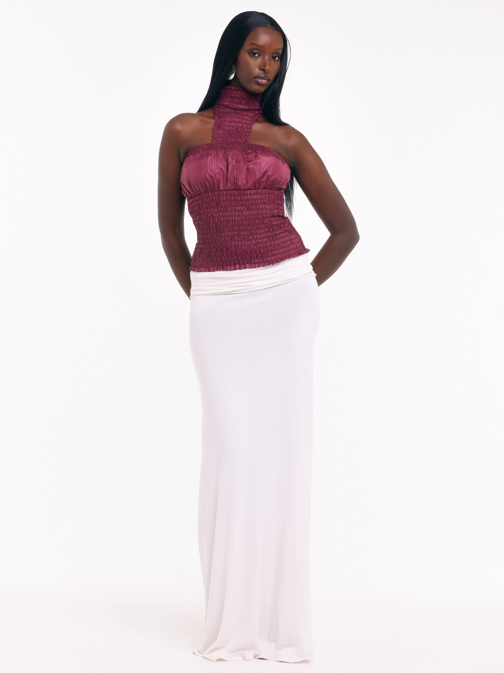 Oil Shirred Top
