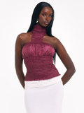 Oil Shirred Top