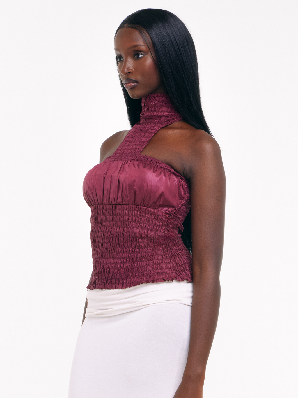 Oil Shirred Top