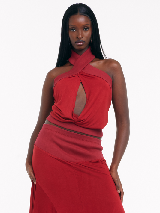 Jupe Halter Top