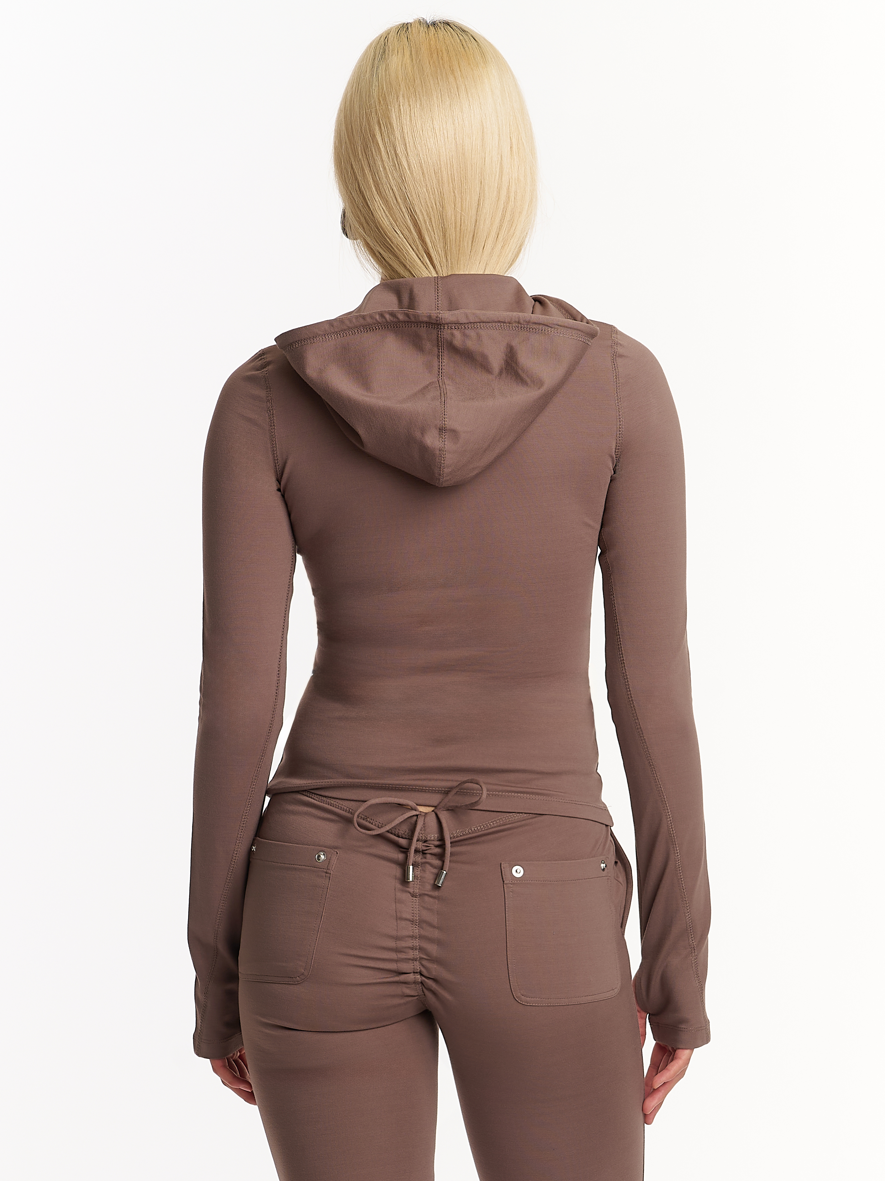 Rhope Ruched Hoodie