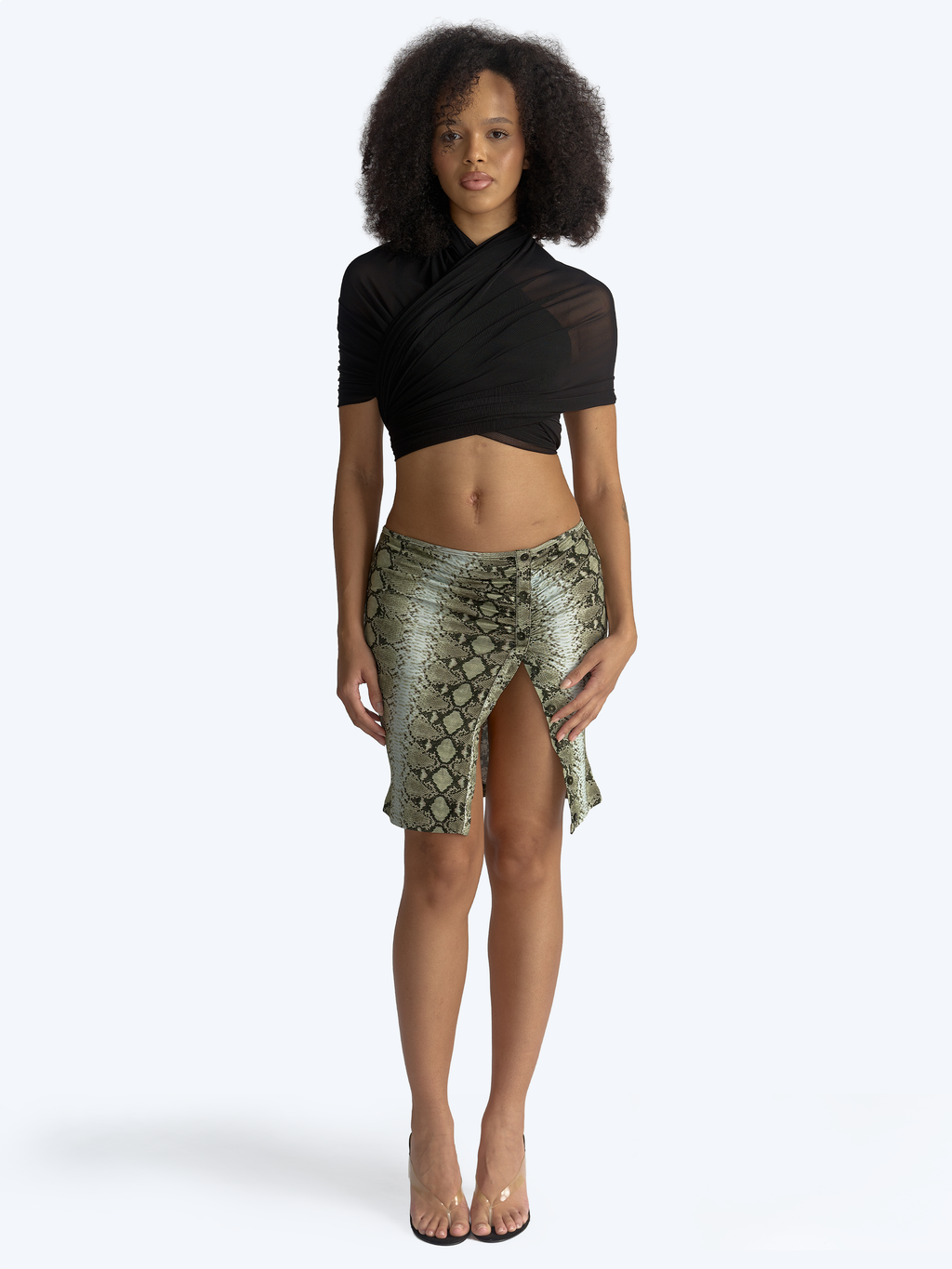 Cobra Midi Skirt
